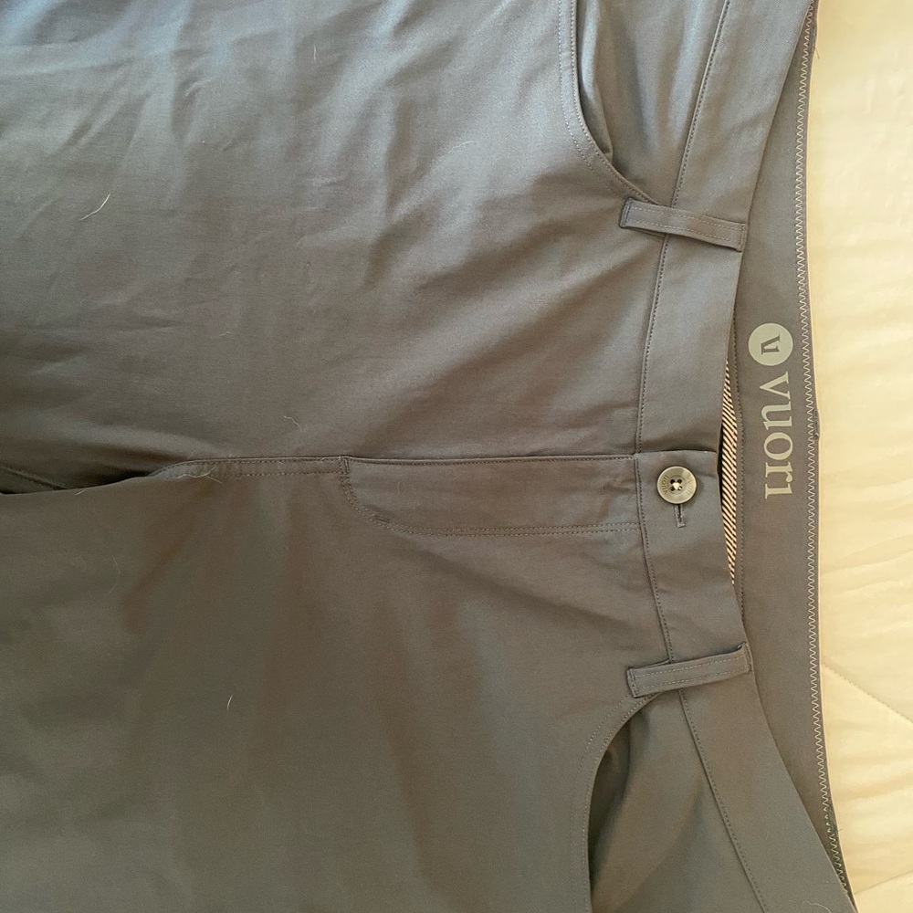 Vuori Men's Cascade Tech Chino Pant Athletic Slim Fit - Picture 3 of 8